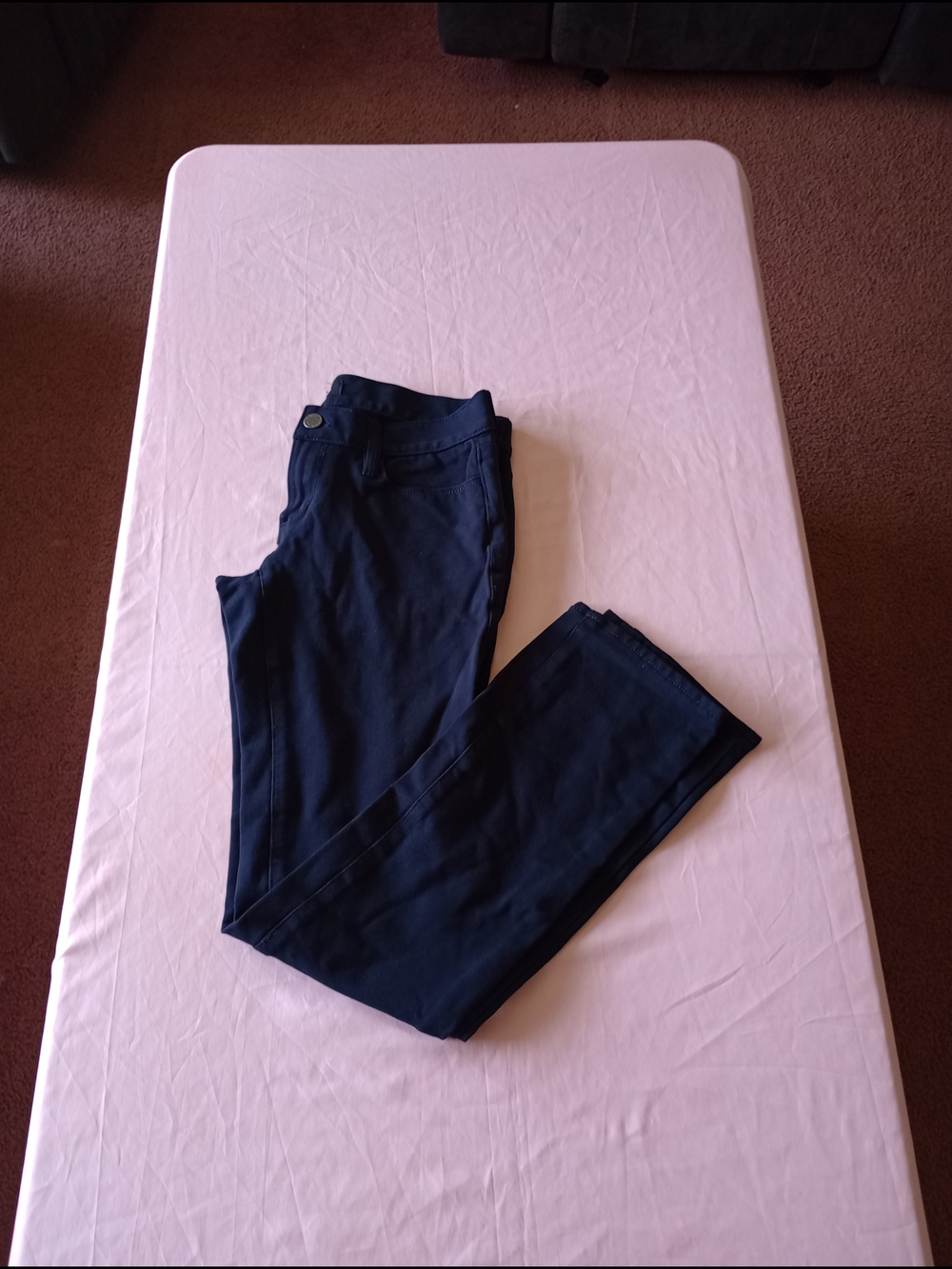 Ann Taylor Navy Dress Pants - Classic Tailored Fit Sz. 2 Low Rise